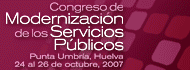Congreso sobre modernización de los servicios públicos en Andalucía