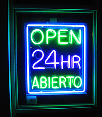 open abierto