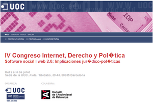 UOC internet derecho política